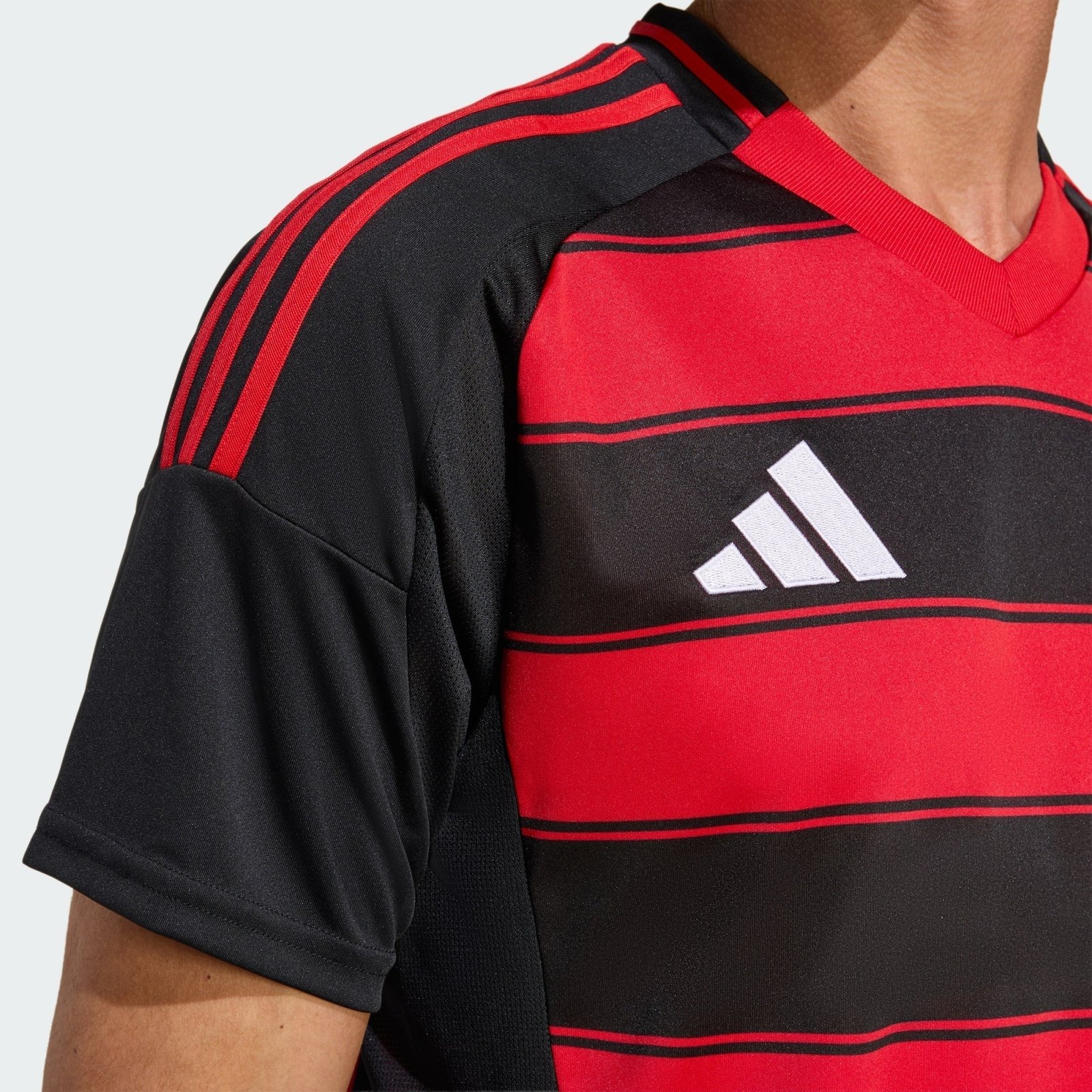 Camisa Adidas Flamengo 2025/26 I B. HENRIQUE N° 27 Camisa Adidas Flamengo 2025/26 I B. HENRIQUE N° 27
