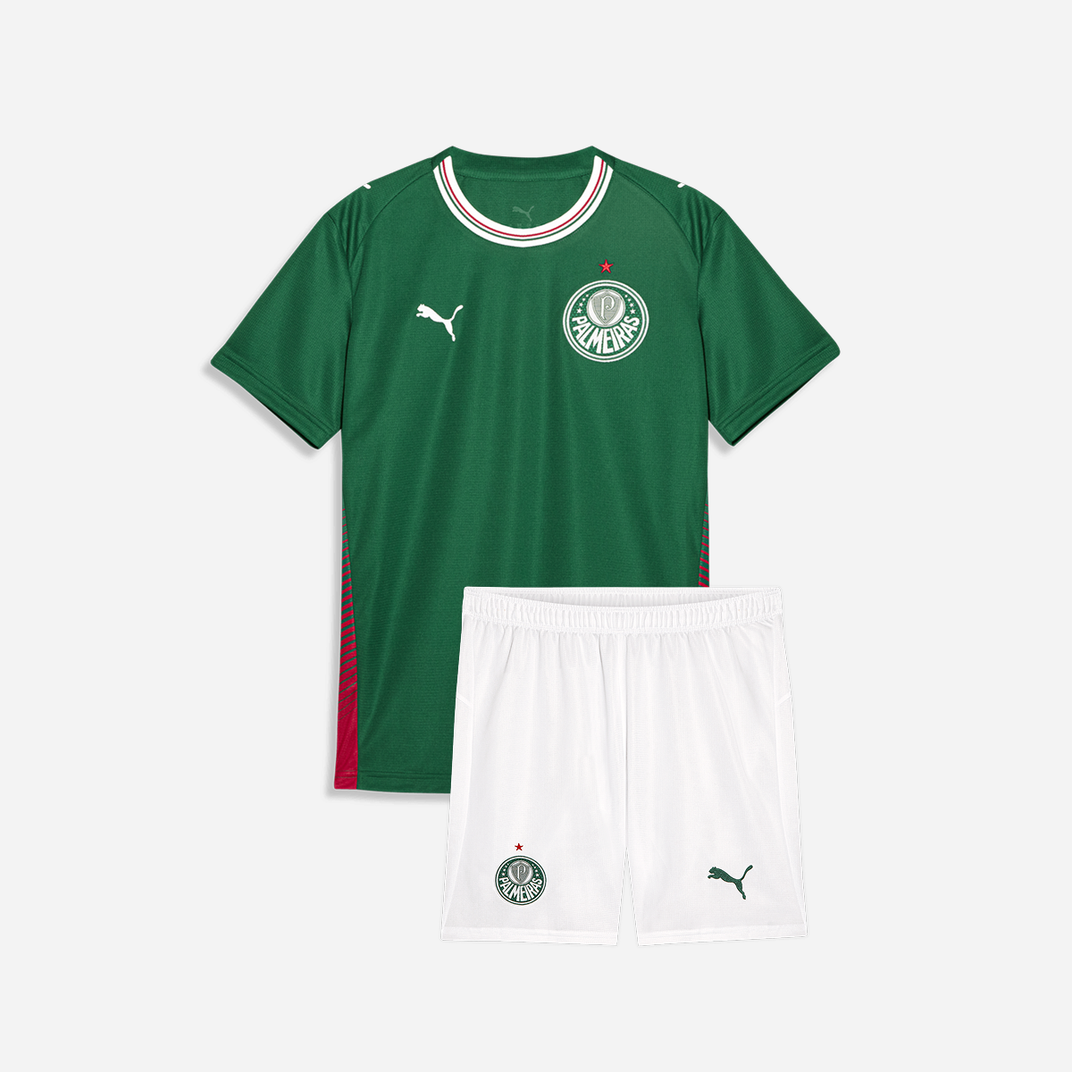 Conjunto Infantil Puma Palmeiras 2026/27 I Conjunto Infantil Puma Palmeiras 2026/27 I