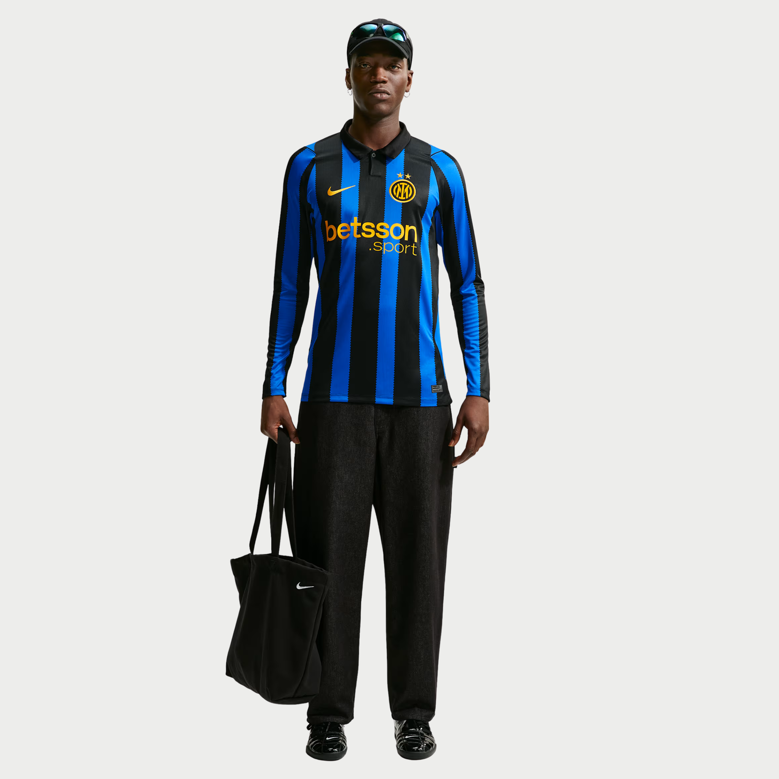 Camisa Manga Longa Nike Inter de Milão 2026/27 I Camisa Manga Longa Nike Inter de Milão 2026/27 I