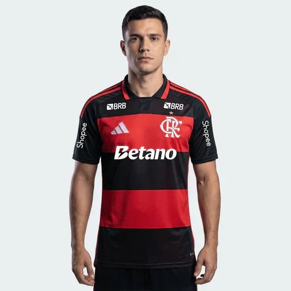 Camisa Flamengo 2026/27 I Com Patrocínios Camisa Flamengo 2026/27 I Com Patrocínios