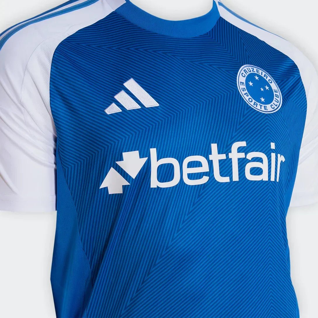 Camisa Adidas Cruzeiro 2025/26 I - M. PEREIRA Nº 10 Camisa Adidas Cruzeiro 2025/26 I - M. PEREIRA Nº 10