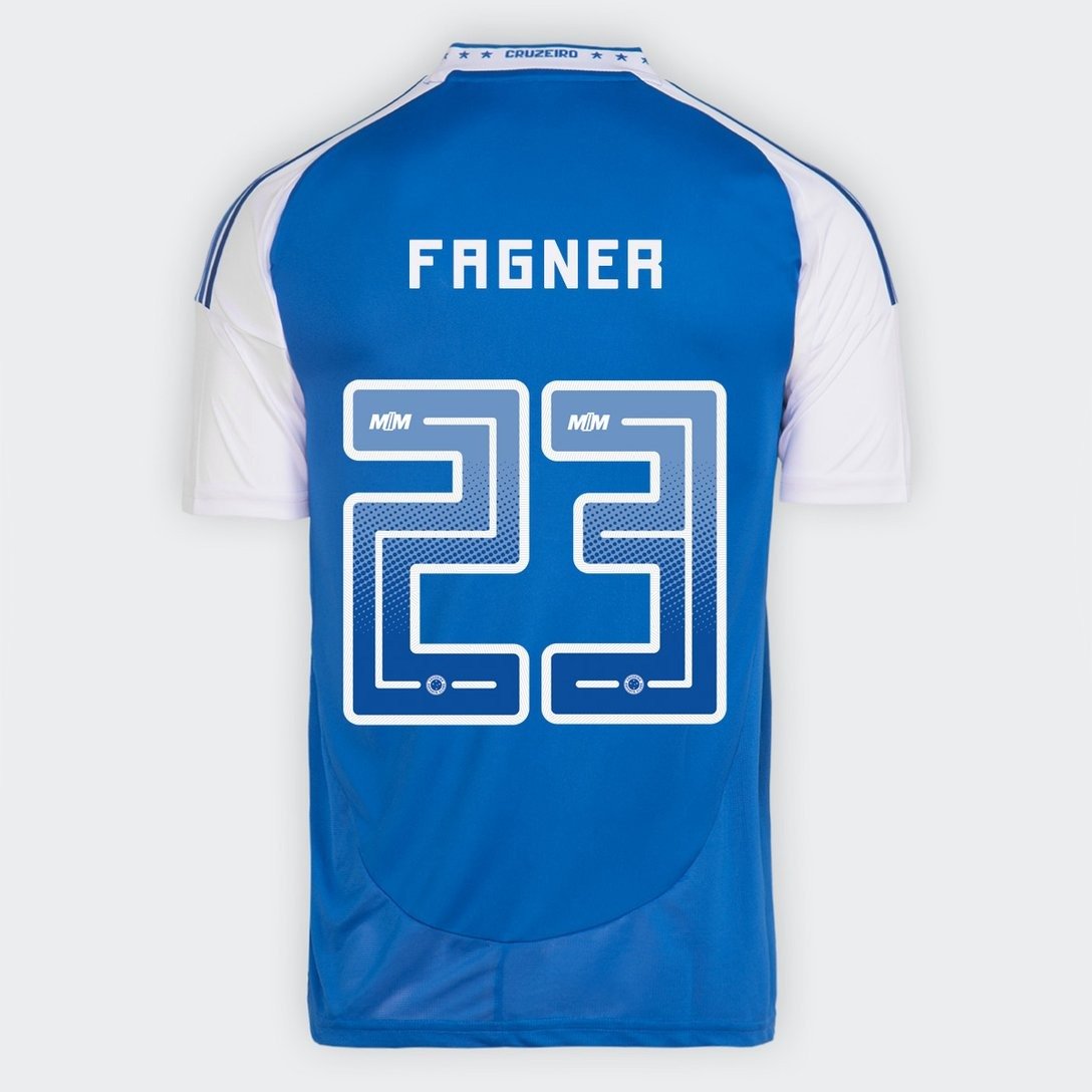 Camisa Adidas Cruzeiro 2025/26 I FAGNER N° 23 Camisa Adidas Cruzeiro 2025/26 I FAGNER N° 23