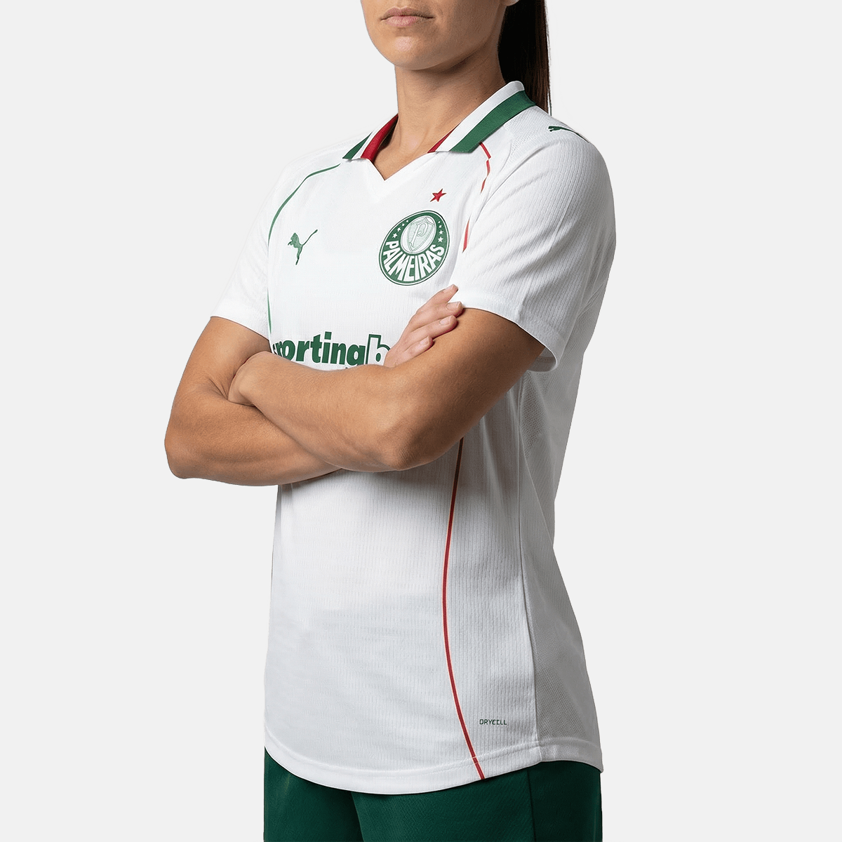 Camisa Feminina Puma Palmeiras 2026/27 II Camisa Feminina Puma Palmeiras 2026/27 II