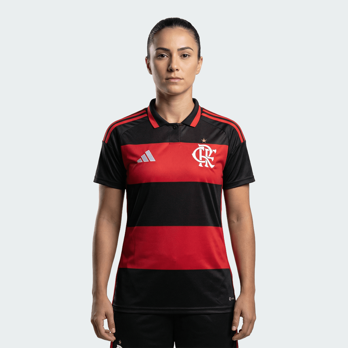 Camisa Feminina Adidas Flamengo 2026/27 I Camisa Feminina Adidas Flamengo 2026/27 I