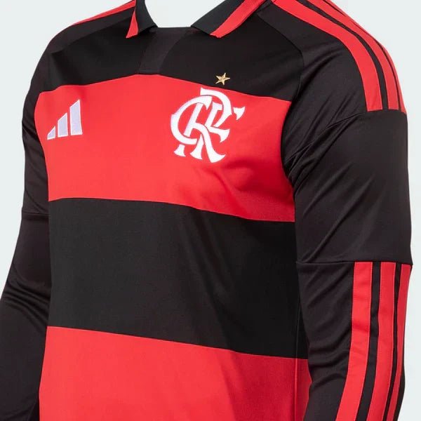Camisa Manga Longa Flamengo I 2026/27 Camisa Manga Longa Flamengo I 2026/27