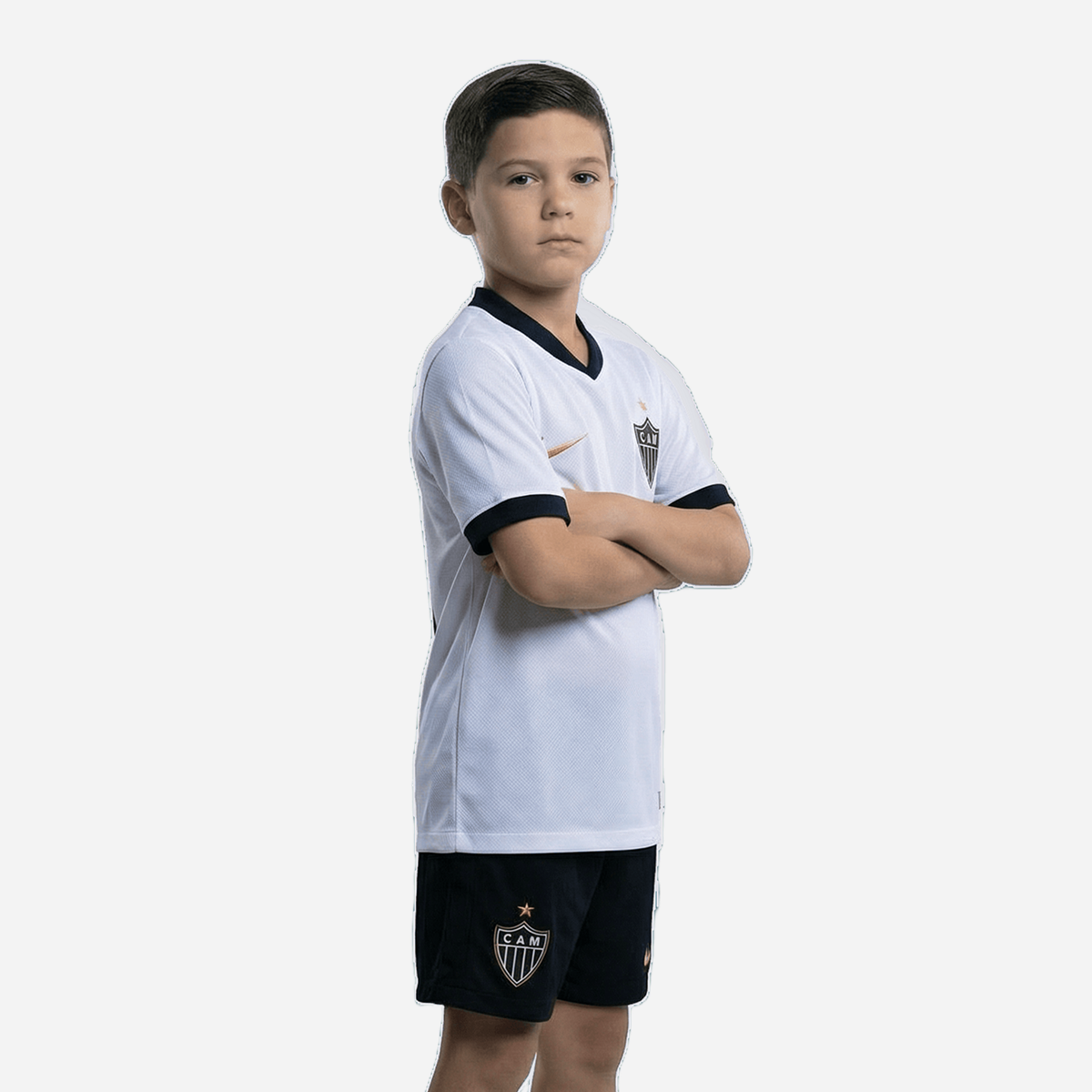 Conjunto Infantil Nike Atlético Mineiro 2026/27 II Conjunto Infantil Nike Atlético Mineiro 2026/27 II