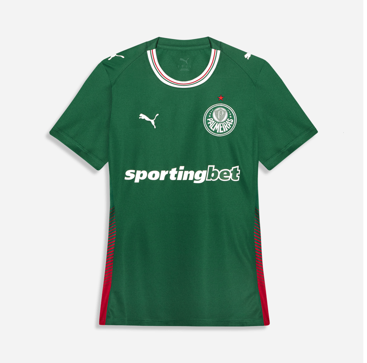 Camisa Feminina Puma Palmeiras 2026/27 I Camisa Feminina Puma Palmeiras 2026/27 I