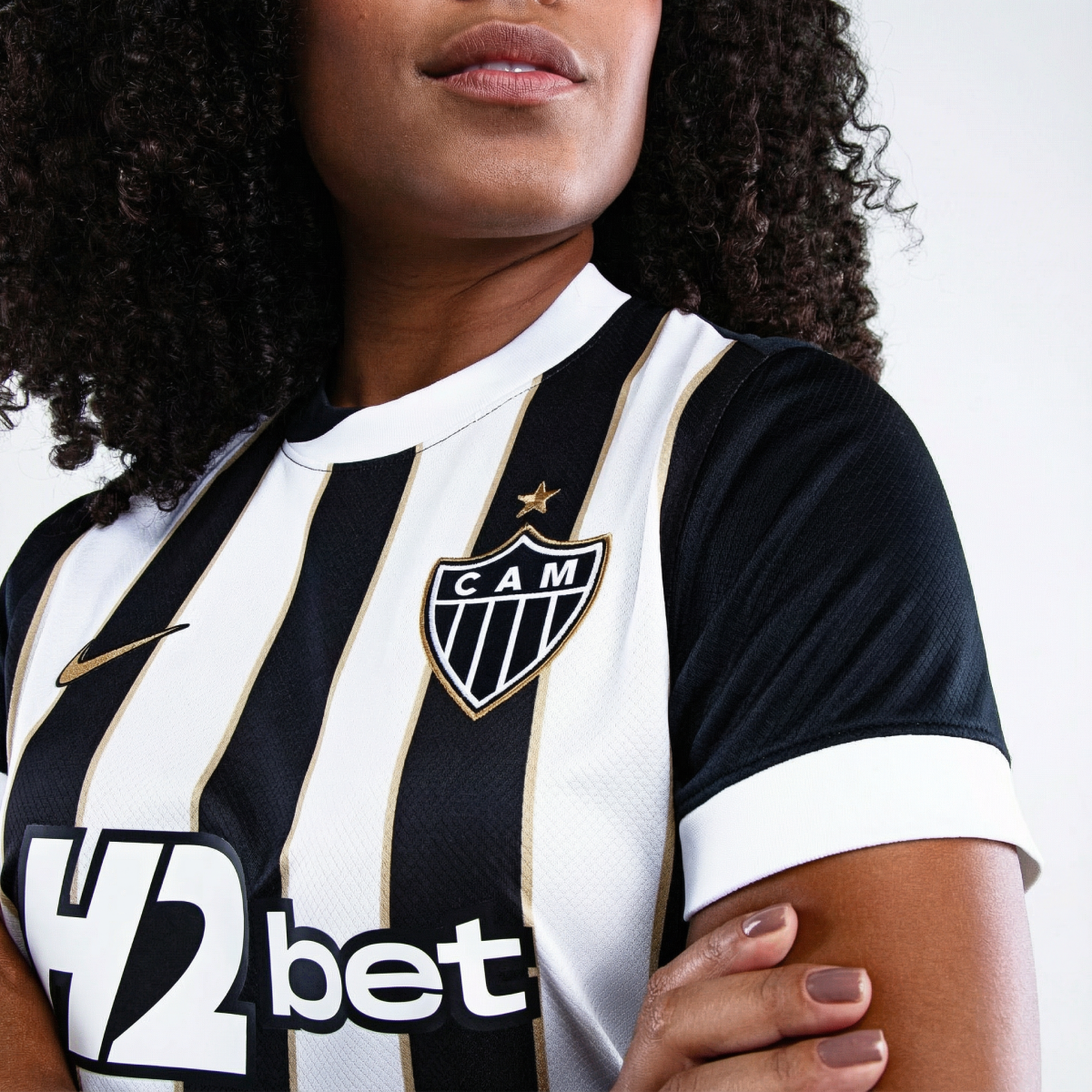 Camisa Feminina Nike Atlético Mineiro 2026/27 I Camisa Feminina Nike Atlético Mineiro 2026/27 I