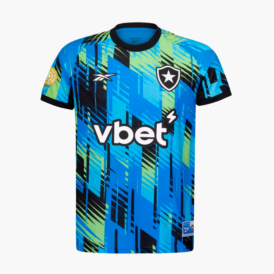 Camisa Goleiro Reebok Botafogo 2025/26 I Camisa Goleiro Reebok Botafogo 2025/26 I