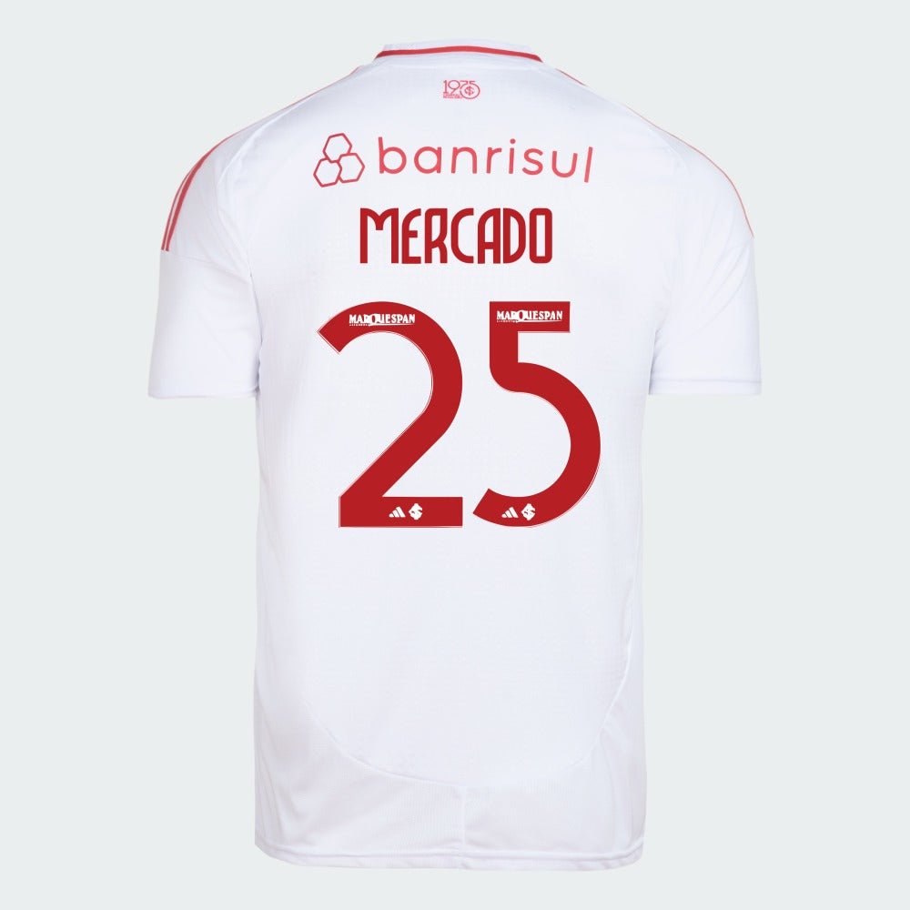 Camisa Adidas Internacional 2025/26 II MERCADO N° 25 Camisa Adidas Internacional 2025/26 II MERCADO N° 25