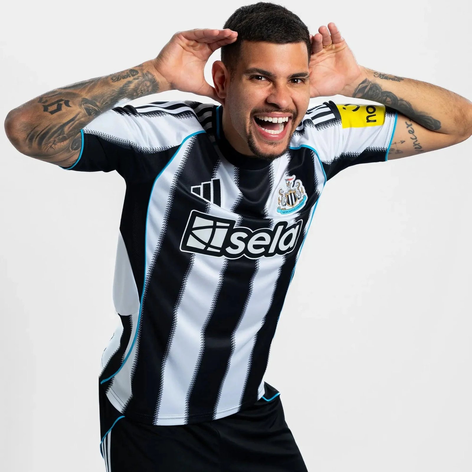 Camisa adidas Newcastle 2025/26 I Torcedor Camisa adidas Newcastle 2025/26 I Torcedor