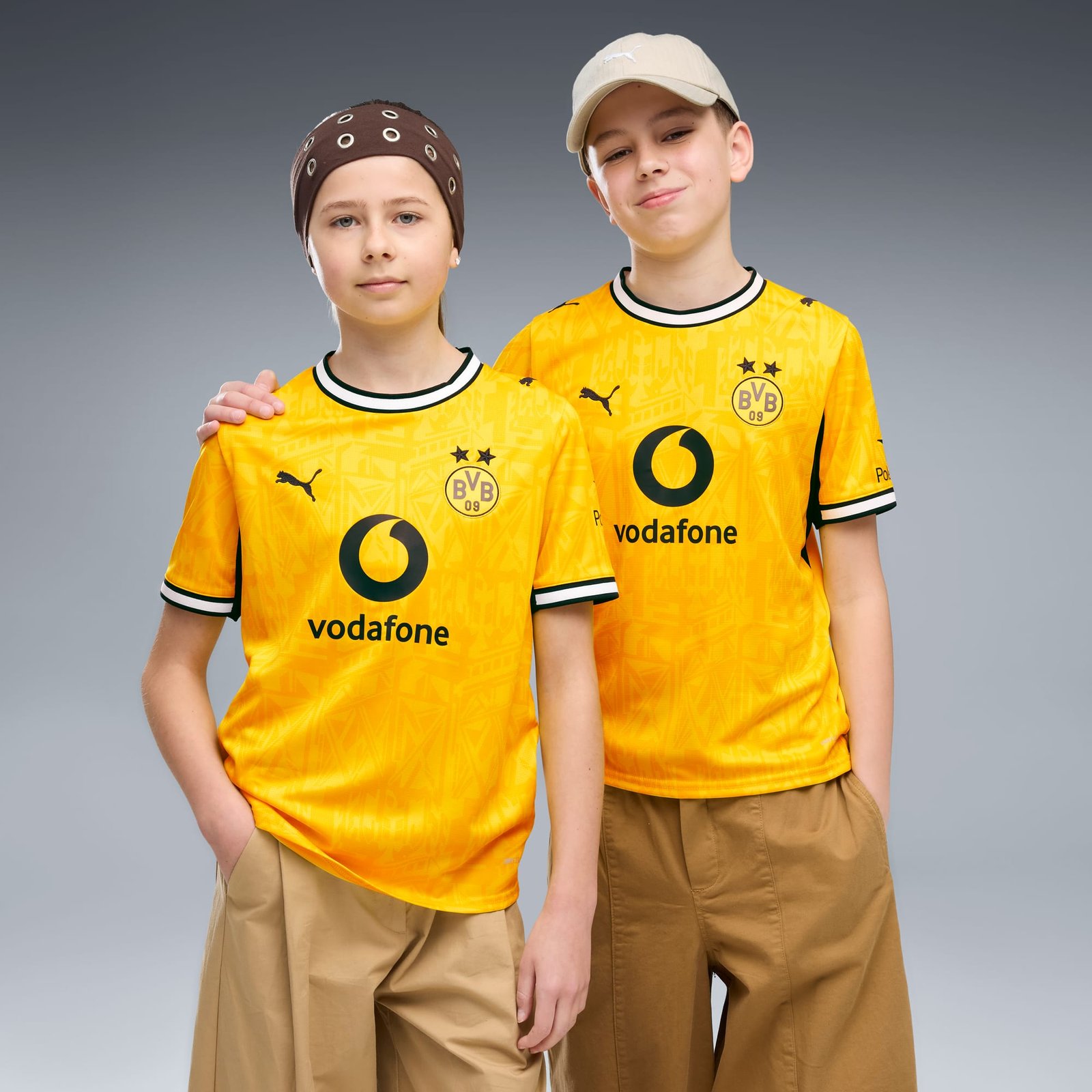 Conjunto Infantil Puma Borussia Dortmund 2026/27 I Conjunto Infantil Puma Borussia Dortmund 2026/27 I