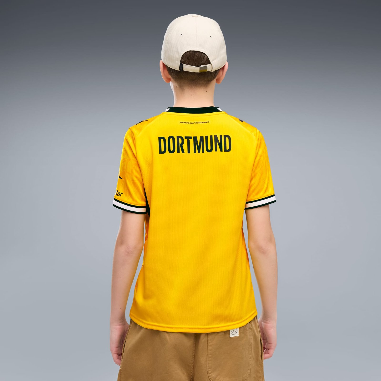 Conjunto Infantil Puma Borussia Dortmund 2026/27 I Conjunto Infantil Puma Borussia Dortmund 2026/27 I