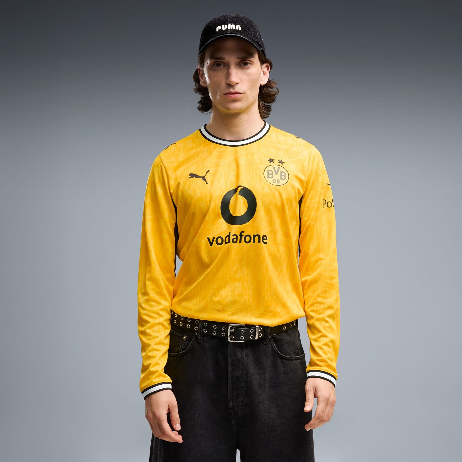 Camisa Manga Longa Puma Borussia Dortmund 2026/27 I Camisa Manga Longa Puma Borussia Dortmund 2026/27 I