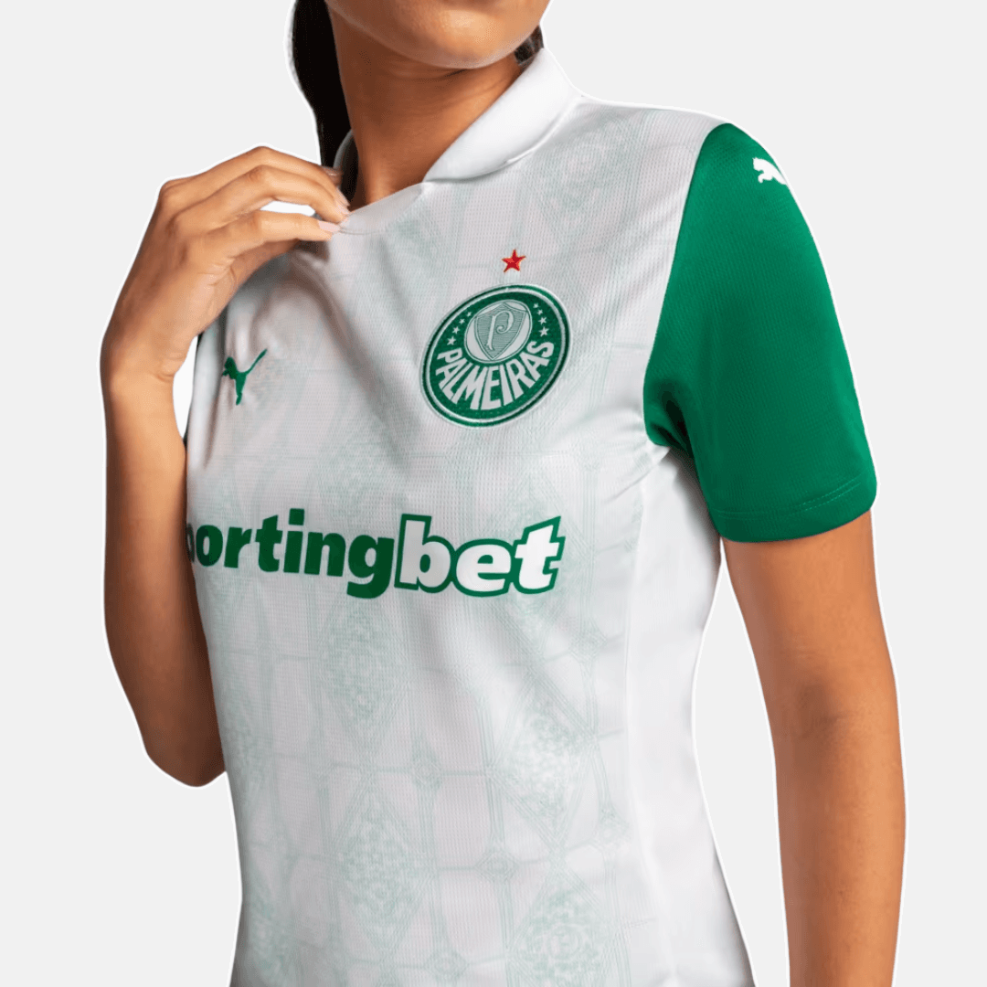 Camisa Feminina Puma Palmeiras 2025/26 II Torcedor Camisa Feminina Puma Palmeiras 2025/26 II Torcedor