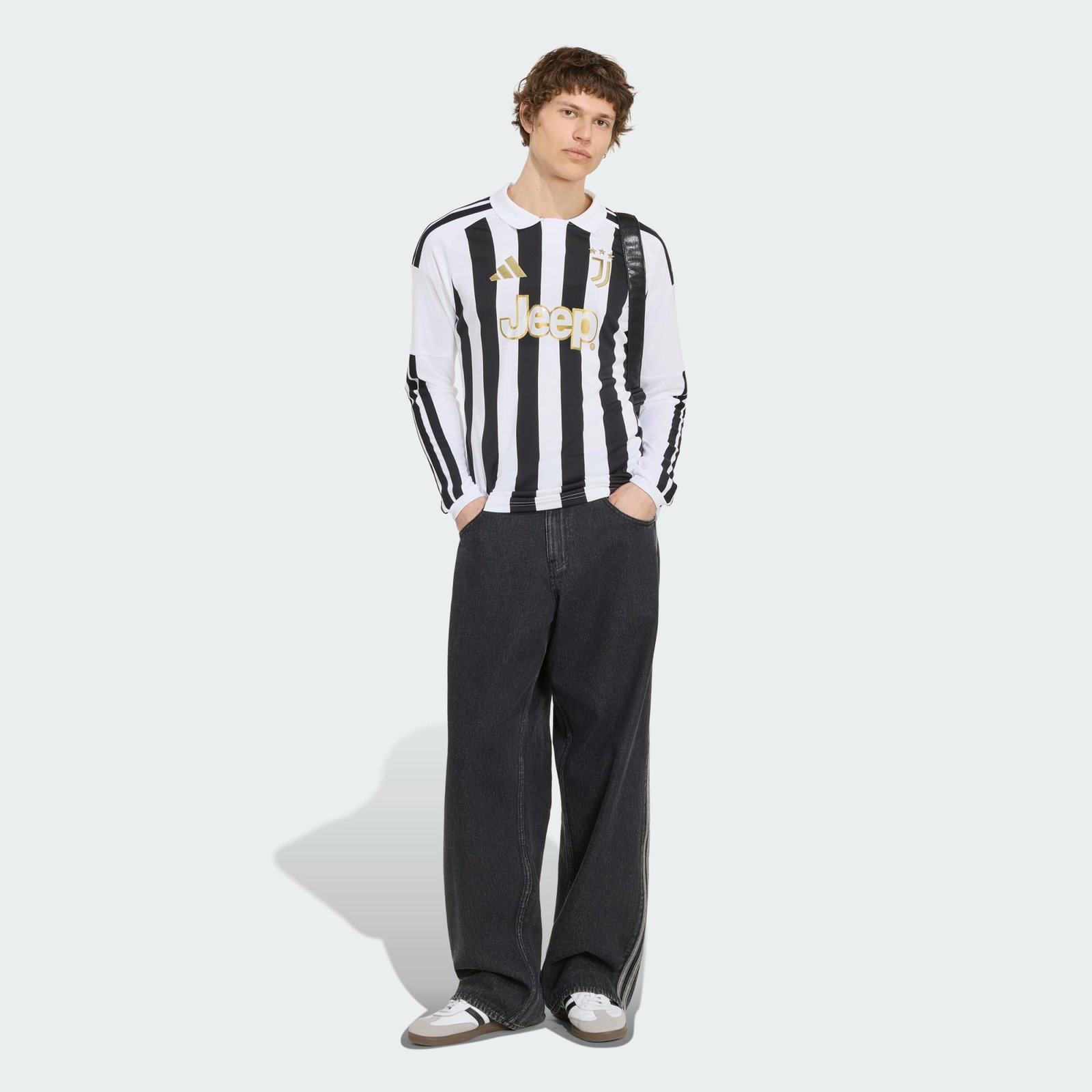Camisa Manga Longa Adidas Juventus 2026/27 I Camisa Manga Longa Adidas Juventus 2026/27 I