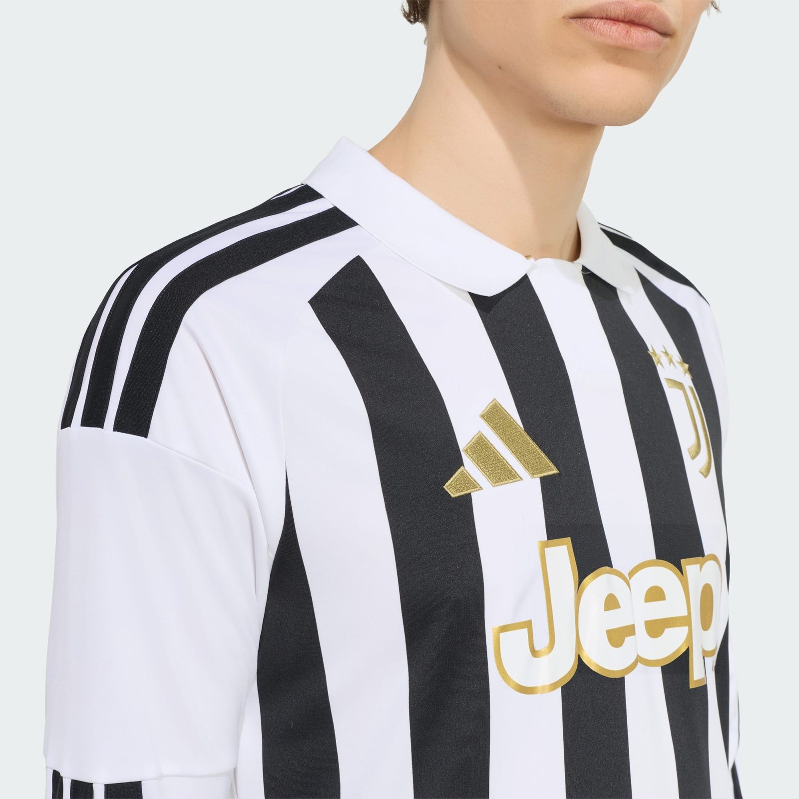 Camisa Manga Longa Adidas Juventus 2026/27 I Camisa Manga Longa Adidas Juventus 2026/27 I