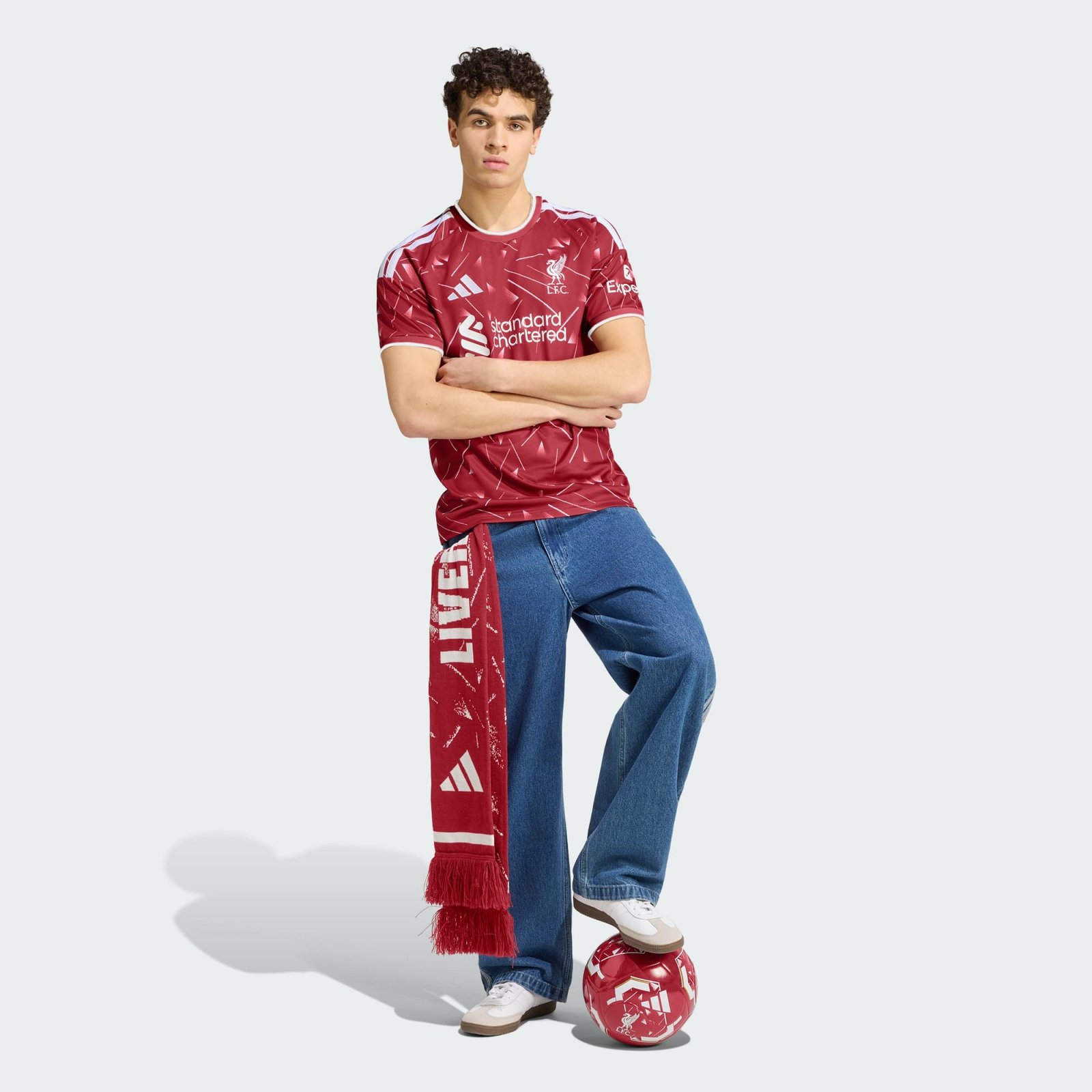 Camisa Adidas Liverpool 2026/27 I Camisa Adidas Liverpool 2026/27 I