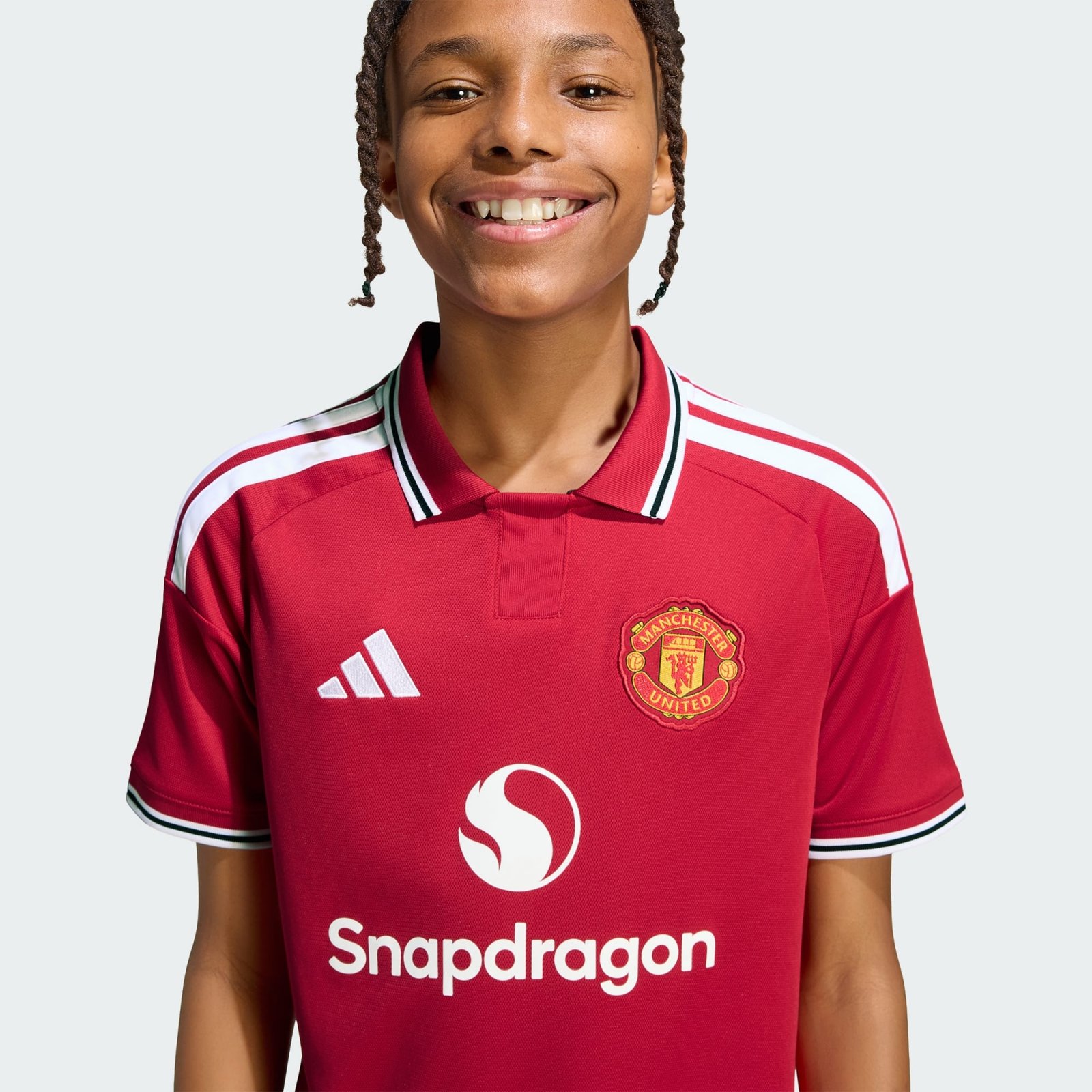 Conjunto Infantil Adidas Manchester United 2026/27 I Conjunto Infantil Adidas Manchester United 2026/27 I