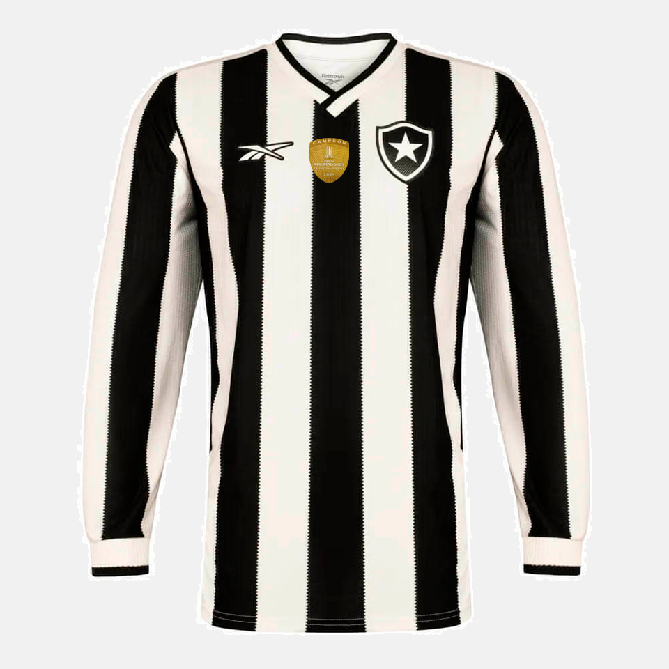 Camisa Manga Longa Reebok Botafogo 2024/25 I Camisa Manga Longa Reebok Botafogo 2024/25 I