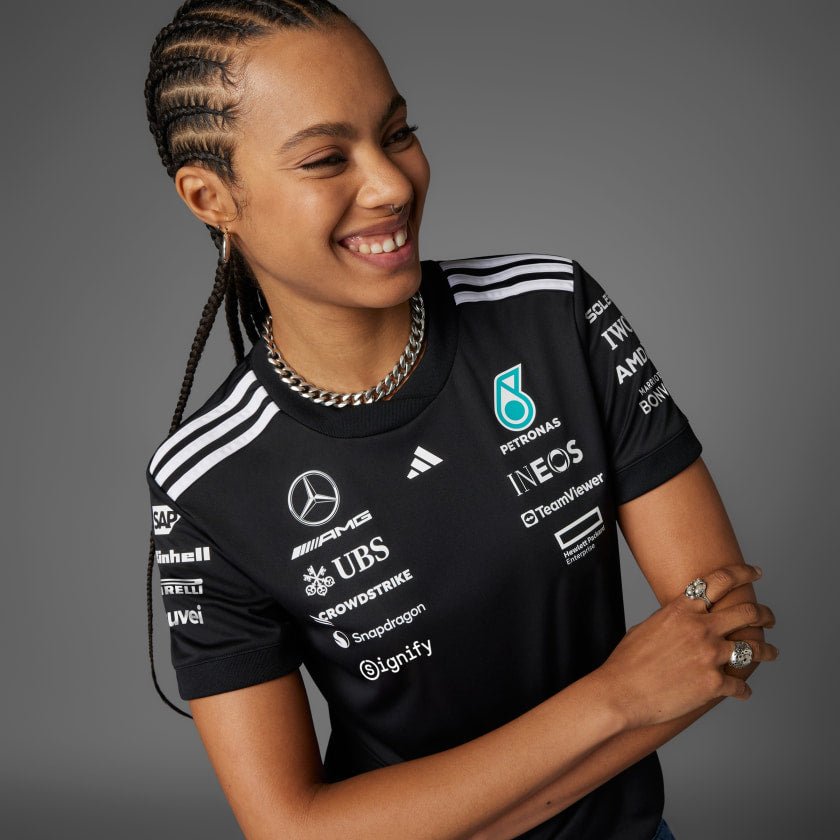 Camisa Mercedes - AMG Petronas Formula One Team Black Driver Camisa Mercedes - AMG Petronas Formula One Team Black Driver