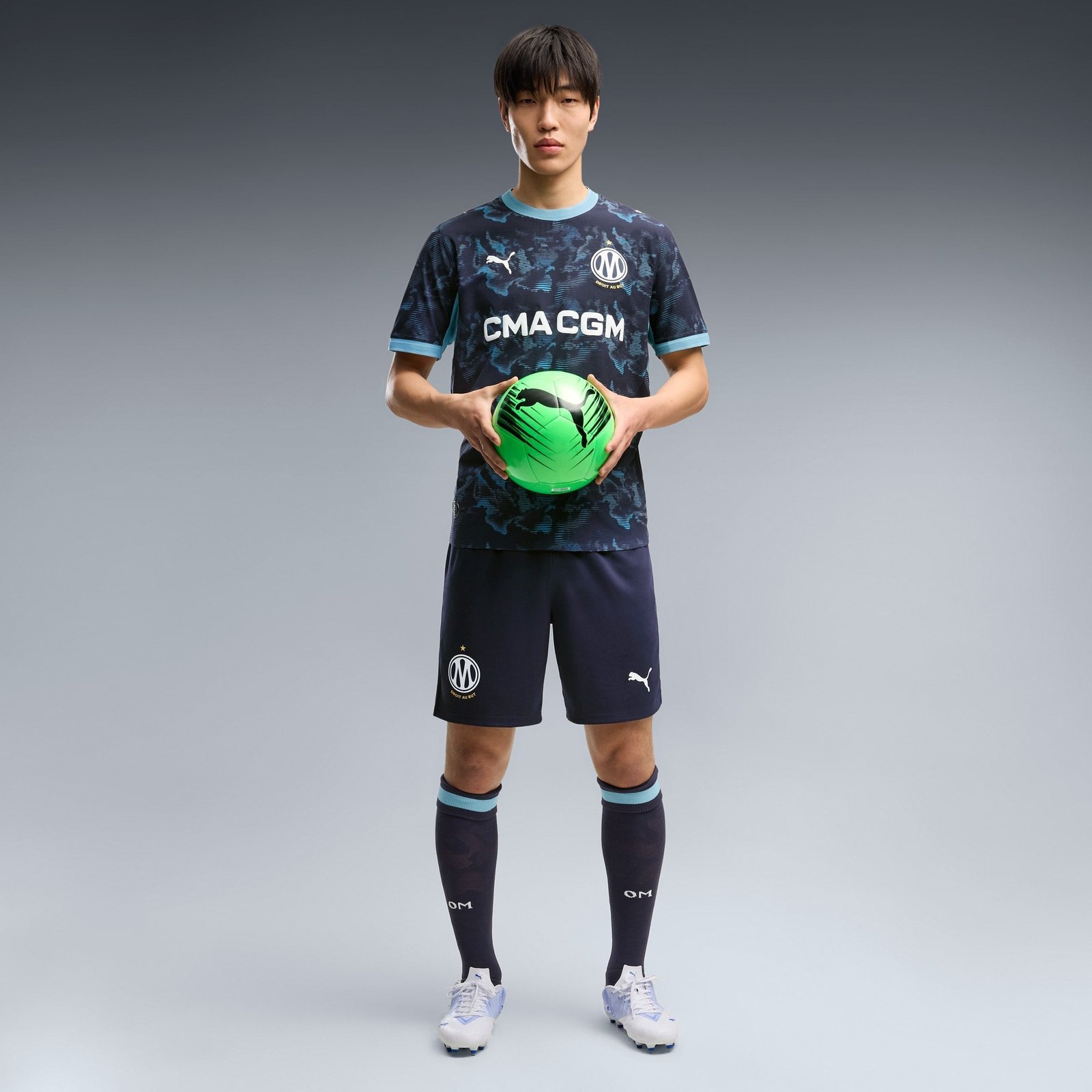 Camisa Puma Olympique de Marseille 2026/27 II Jogador Camisa Puma Olympique de Marseille 2026/27 II Jogador