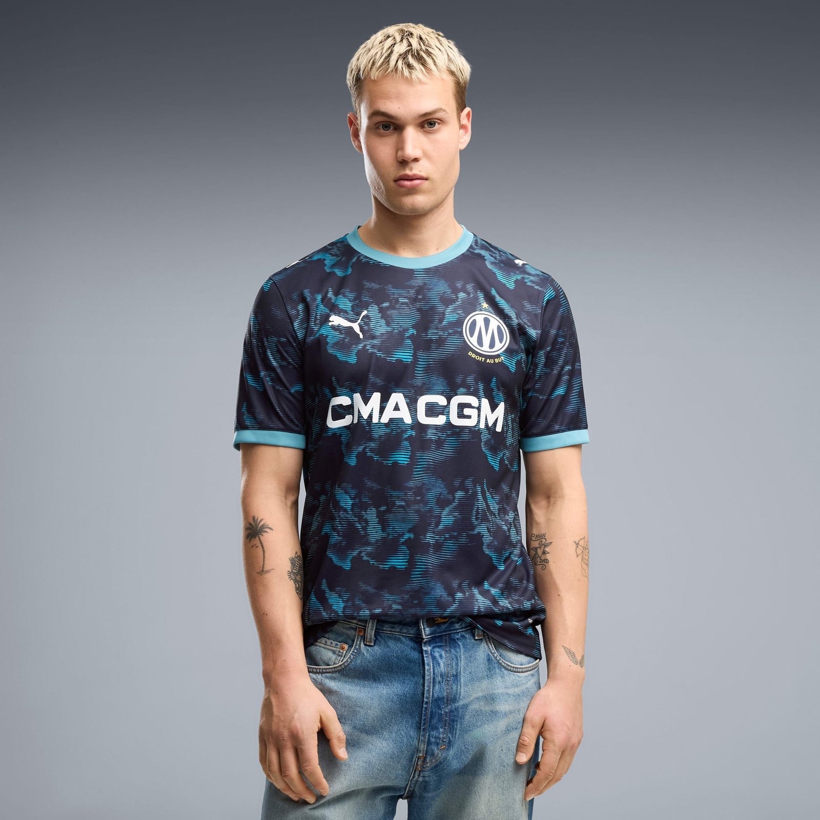 Camisa Puma Olympique de Marseille 2026/27 II Camisa Puma Olympique de Marseille 2026/27 II