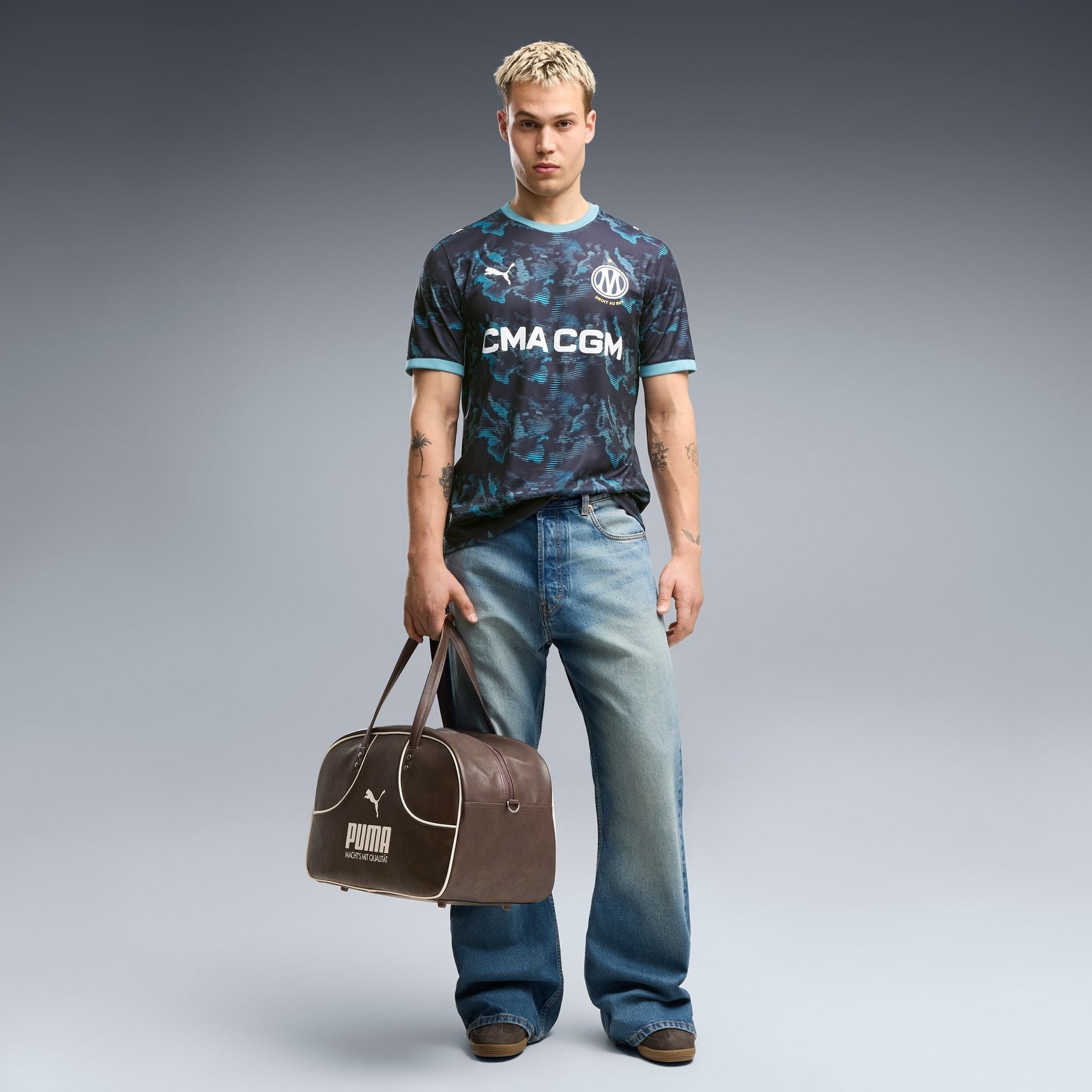 Camisa Puma Olympique de Marseille 2026/27 II Camisa Puma Olympique de Marseille 2026/27 II