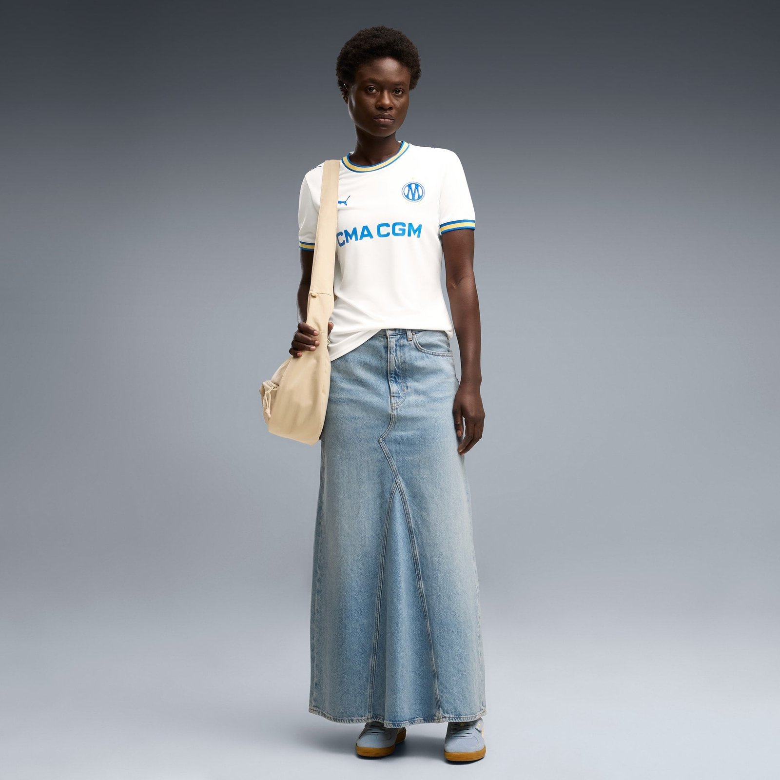 Camisa Feminina Puma Olympique de Marseille 2026/27 I Camisa Feminina Puma Olympique de Marseille 2026/27 I