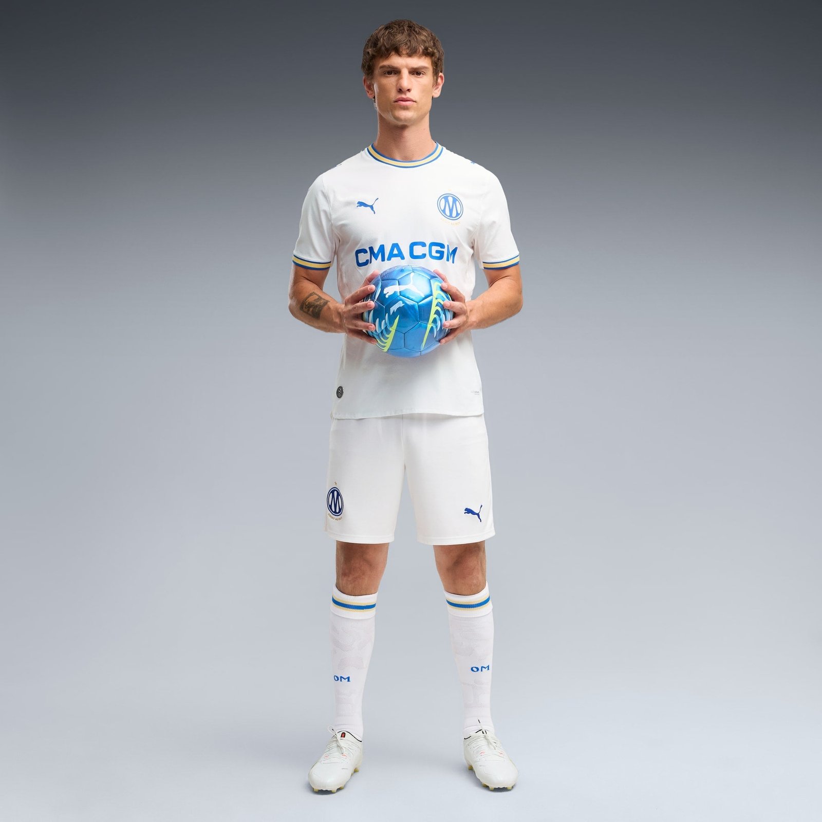 Camisa Puma Olympique de Marseille 2026/27 I Jogador Camisa Puma Olympique de Marseille 2026/27 I Jogador