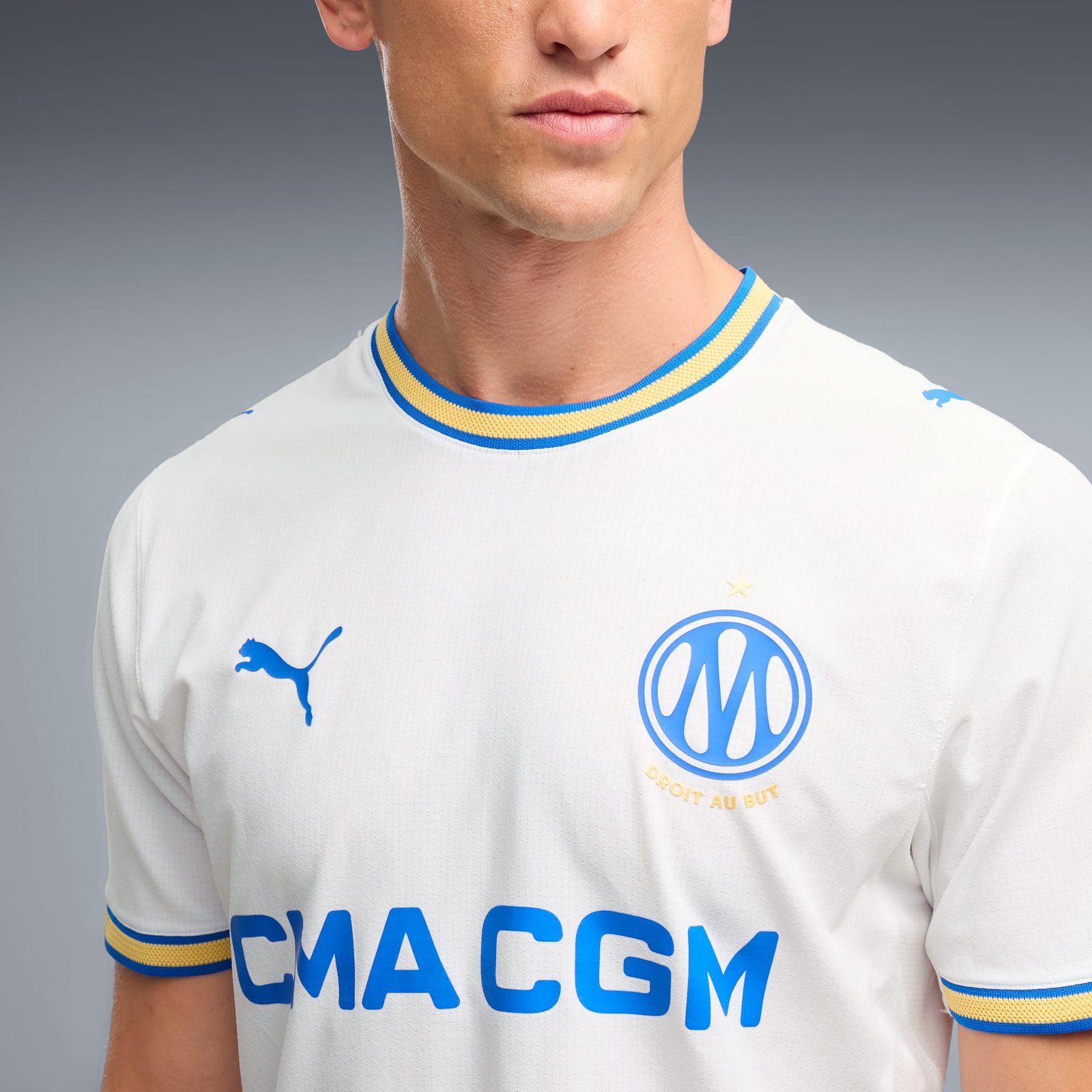 Camisa Puma Olympique de Marseille 2026/27 I Jogador Camisa Puma Olympique de Marseille 2026/27 I Jogador