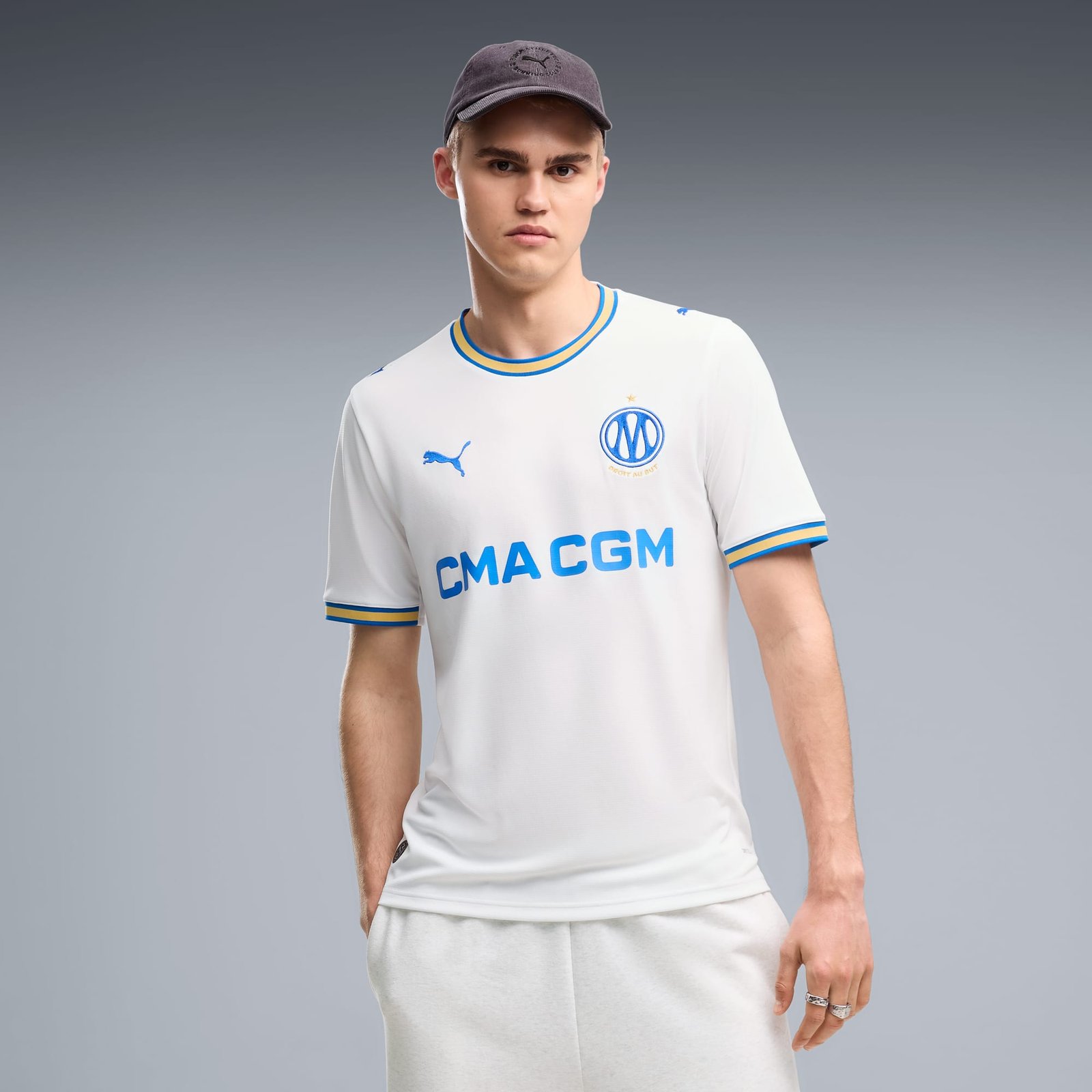 Camisa Puma Olympique de Marseille 2026/27 I Camisa Puma Olympique de Marseille 2026/27 I