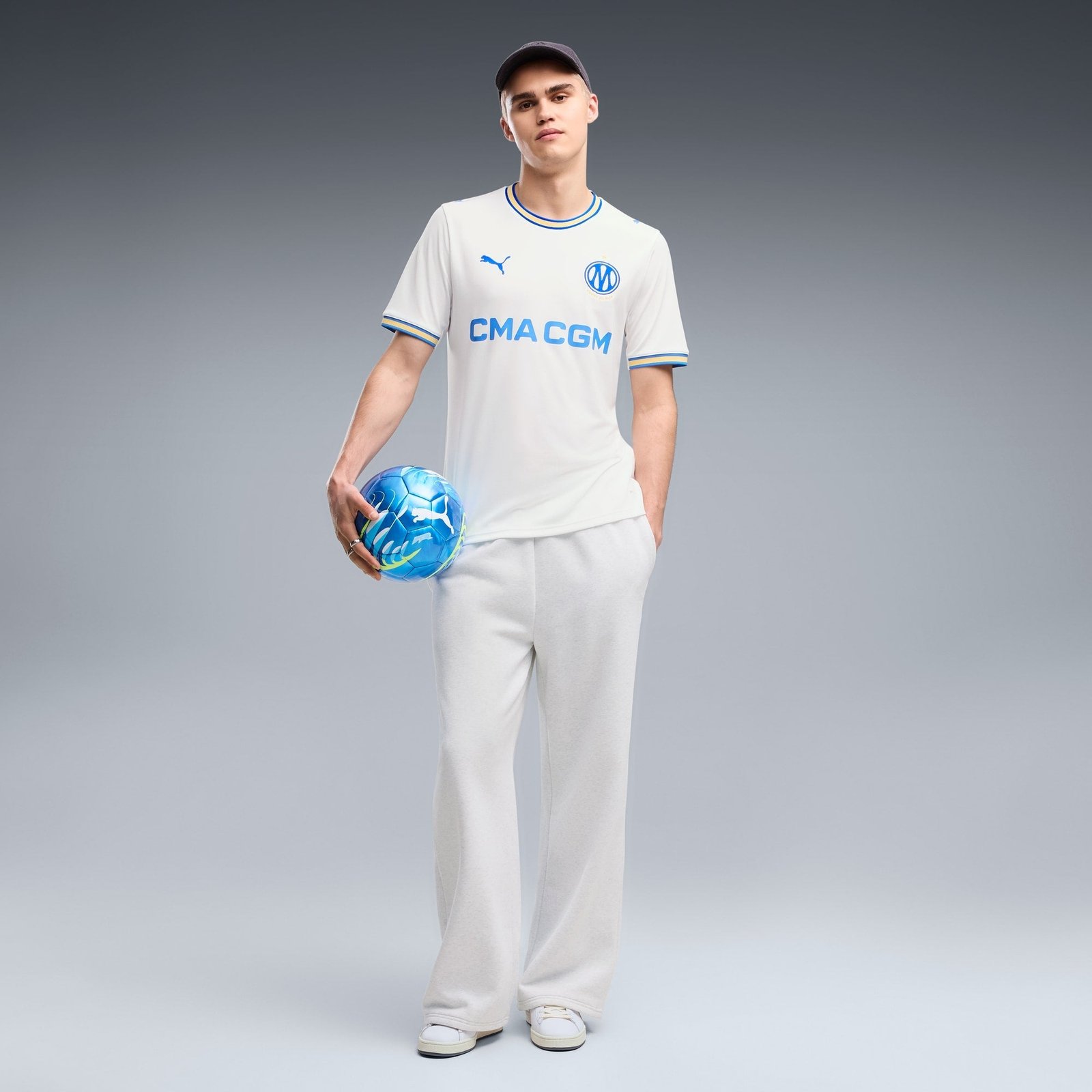 Camisa Puma Olympique de Marseille 2026/27 I Camisa Puma Olympique de Marseille 2026/27 I