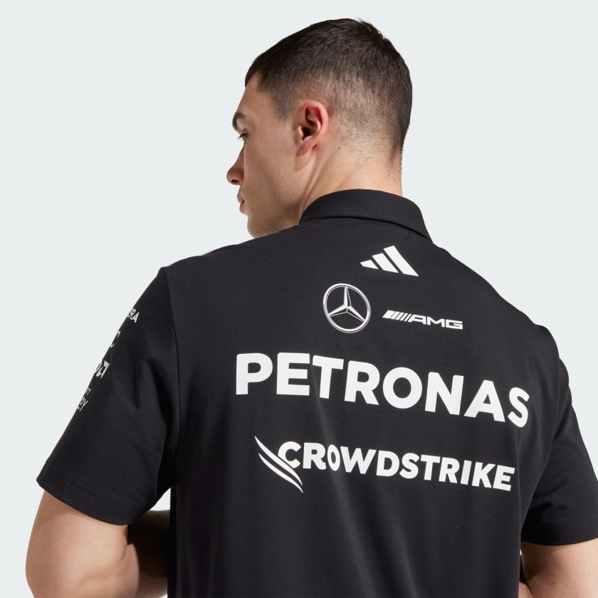 Camisa Polo Preta Mercedes - AMG Petronas Formula One Team Camisa Polo Preta Mercedes - AMG Petronas Formula One Team