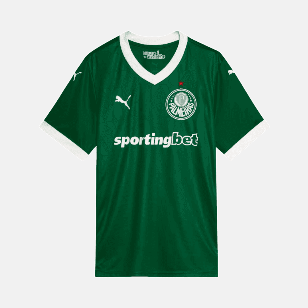 Camisa Puma Palmeiras 2025/26 I - G. GÓMEZ N° 15 Camisa Puma Palmeiras 2025/26 I - G. GÓMEZ N° 15