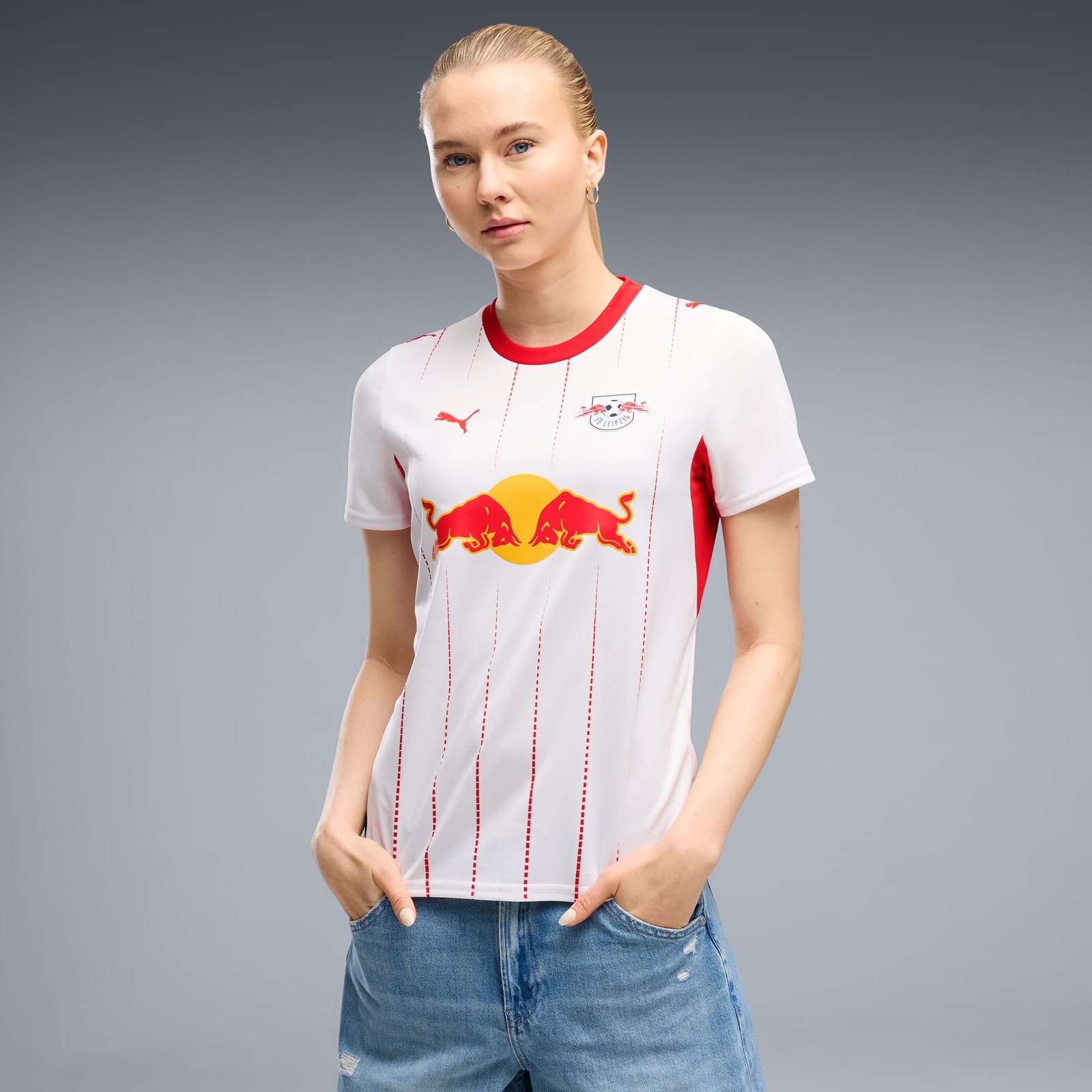 Camisa Feminina Puma RB Leipzig 2026/27 I Camisa Feminina Puma RB Leipzig 2026/27 I
