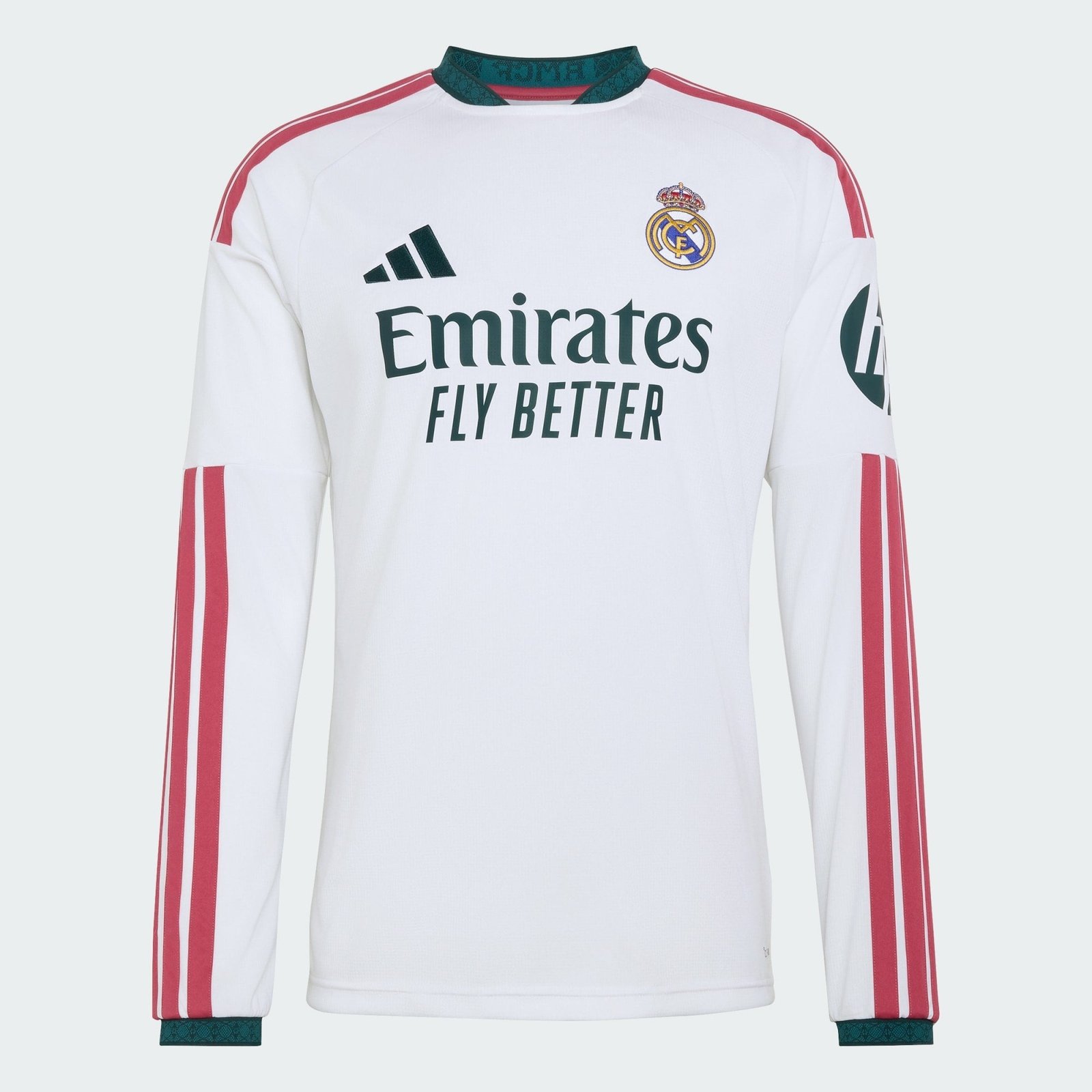 Camisa Manga Longa Adidas Real Madrid 2026/27 I Camisa Manga Longa Adidas Real Madrid 2026/27 I