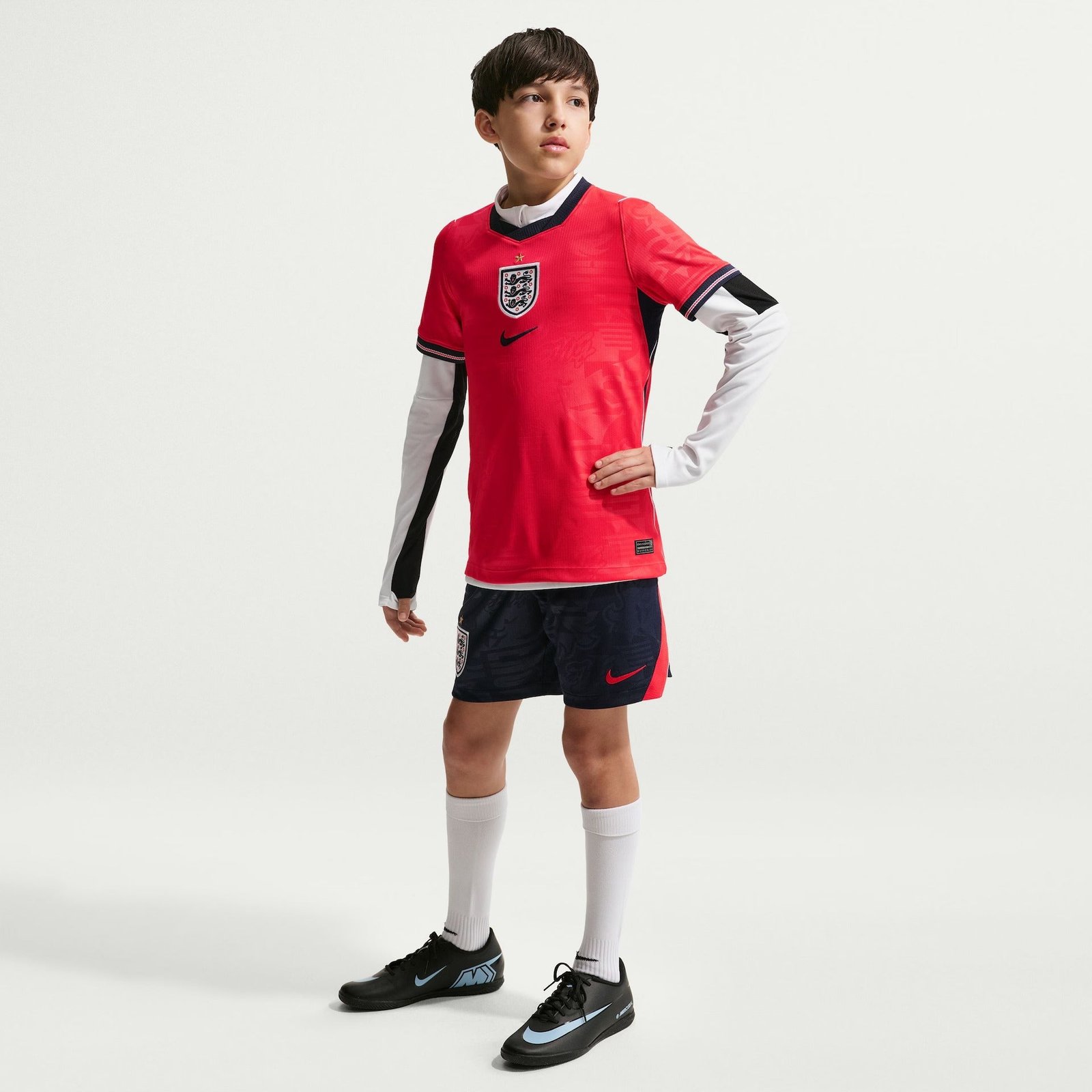 Conjunto Infantil Inglaterra 2026/27 I Kit Conjunto Infantil Inglaterra 2026/27 I Kit