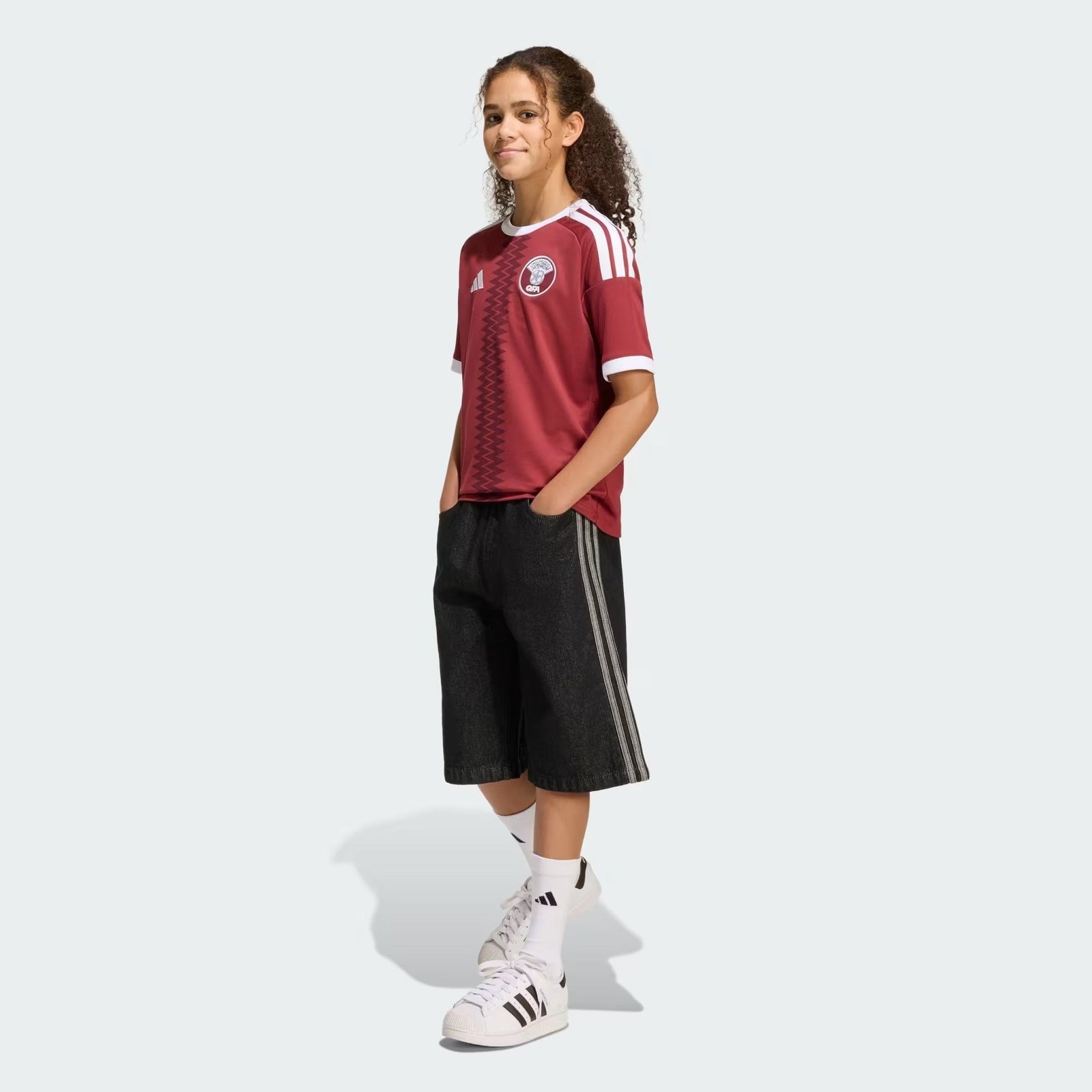 Camisa Infantil Catar 2026/27 I Camisa Infantil Catar 2026/27 I