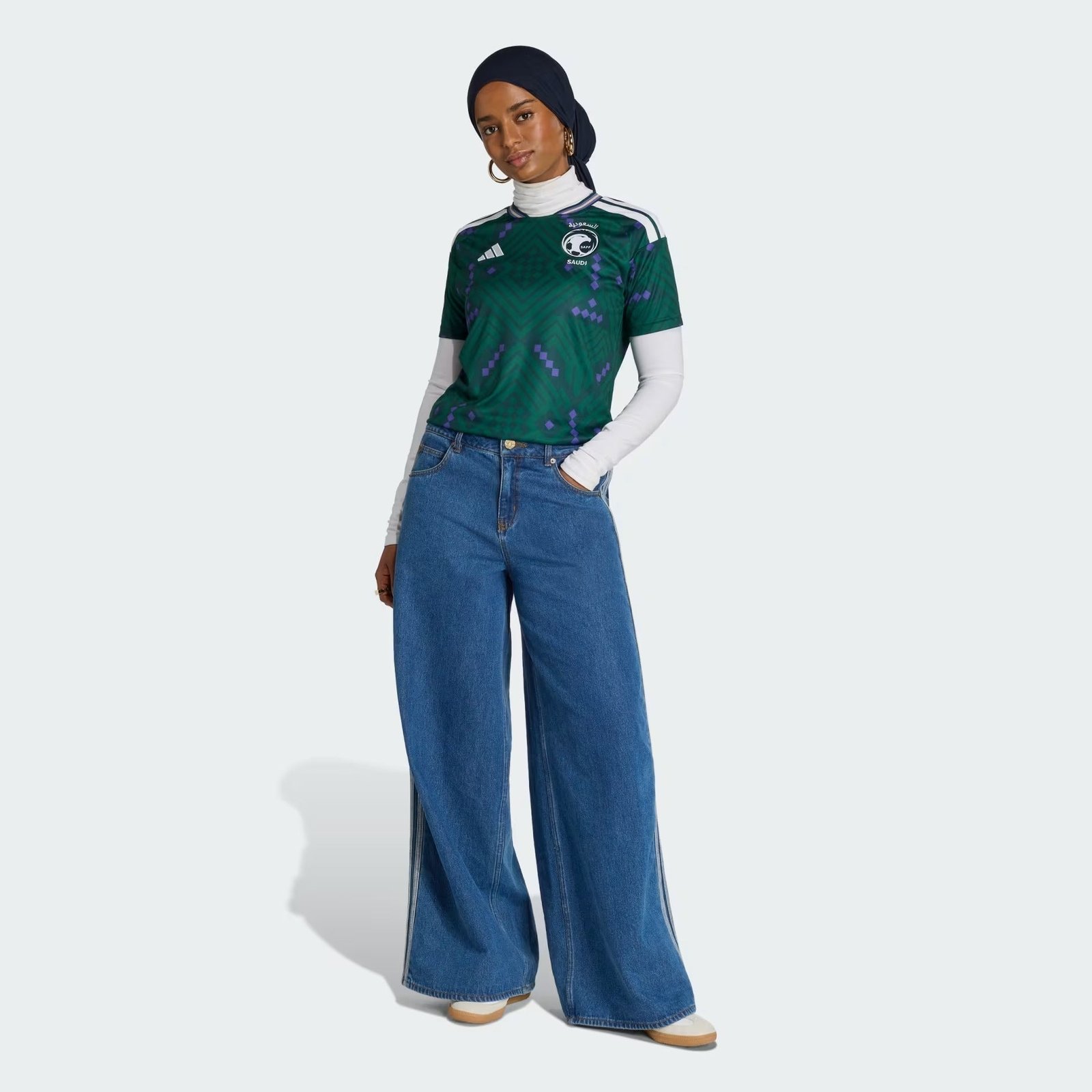 Camisa Feminina Arábia Saudita 2026/27 I Camisa Feminina Arábia Saudita 2026/27 I