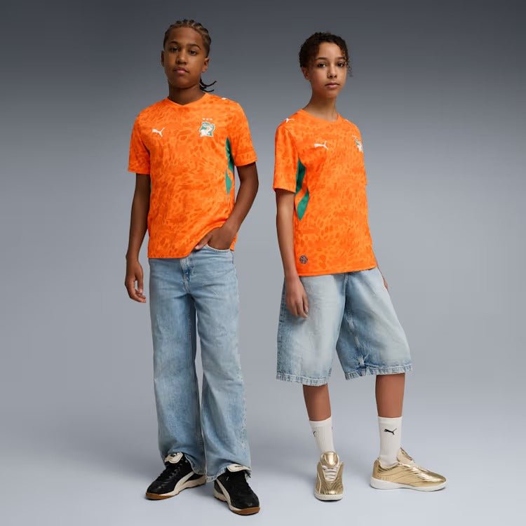 Camisa Infantil Costa do Marfim 2026/27 I Camisa Infantil Costa do Marfim 2026/27 I