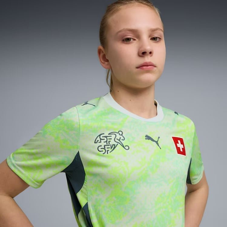 Camisa Infantil Suíça 2026/27 II Camisa Infantil Suíça 2026/27 II