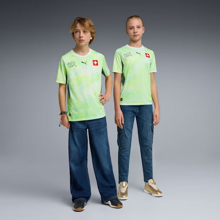 Camisa Infantil Suíça 2026/27 II Camisa Infantil Suíça 2026/27 II