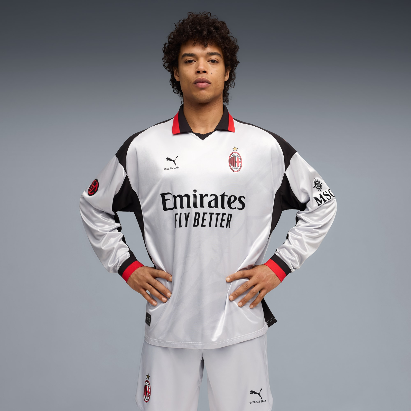 Camisa AC Milan X Slam Jam 2026/27 Edição Limitada I Camisa AC Milan X Slam Jam 2026/27 Edição Limitada I