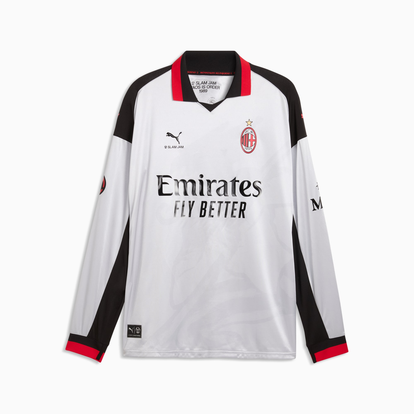 Camisa AC Milan X Slam Jam 2026/27 Edição Limitada I Camisa AC Milan X Slam Jam 2026/27 Edição Limitada I