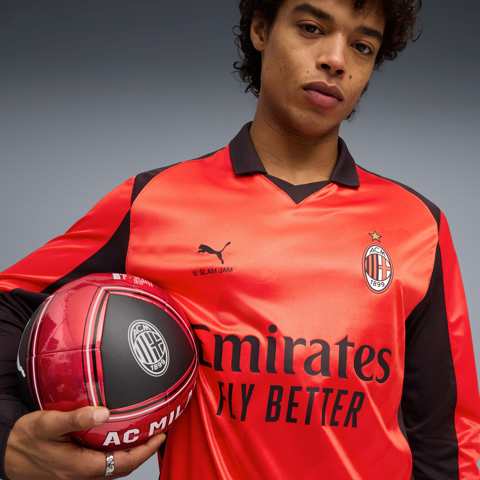 Camisa AC Milan X Slam Jam 2026/27 Edição Limitada II Camisa AC Milan X Slam Jam 2026/27 Edição Limitada II