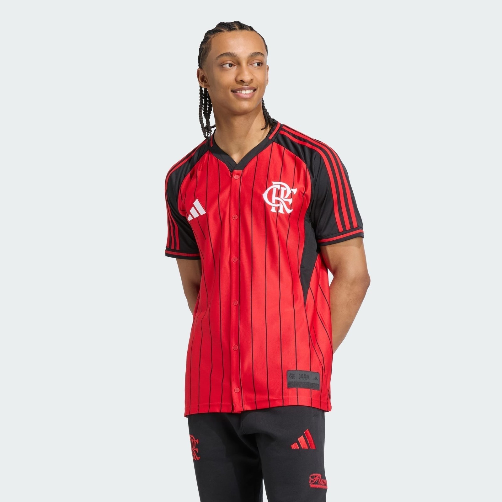 Camisa Adidas Flamengo 2025/26 US Pack Camisa Adidas Flamengo 2025/26 US Pack