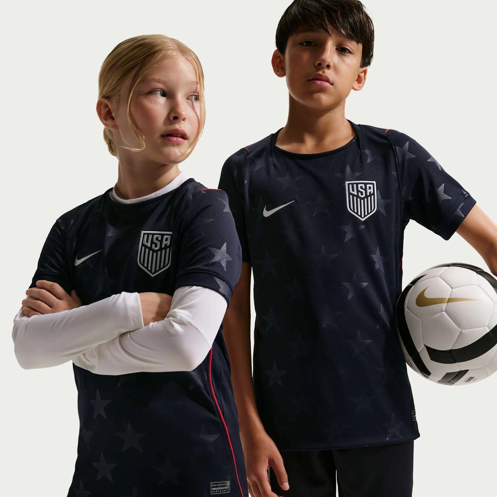Conjunto Infantil Estados Unidos 2026/27 II Kit Conjunto Infantil Estados Unidos 2026/27 II Kit
