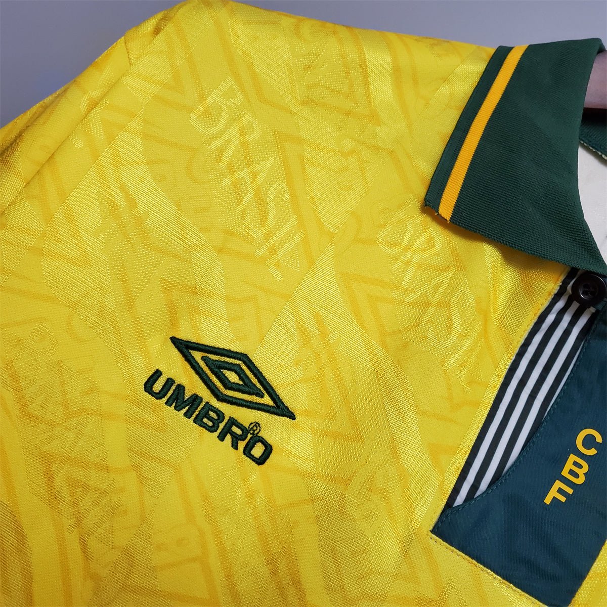 Camisa Seleção Brasil Home - Retrô 1991/92 Camisa Seleção Brasil Home - Retrô 1991/92