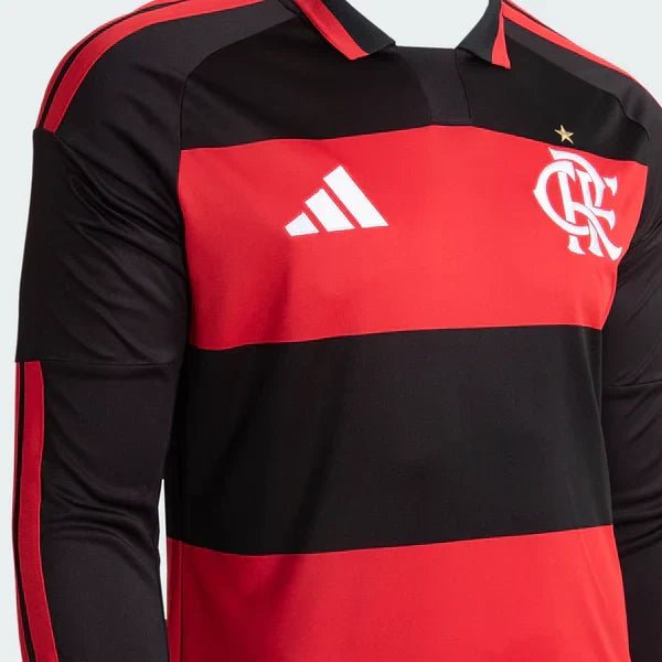 Camisa Manga Longa Flamengo I 2026/27 Camisa Manga Longa Flamengo I 2026/27
